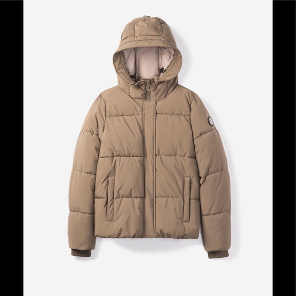 Noize Jackets & Blazers - Noize | Mocha ☕️ Vegan Puffer